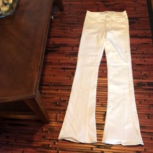 Paige white denim jeans